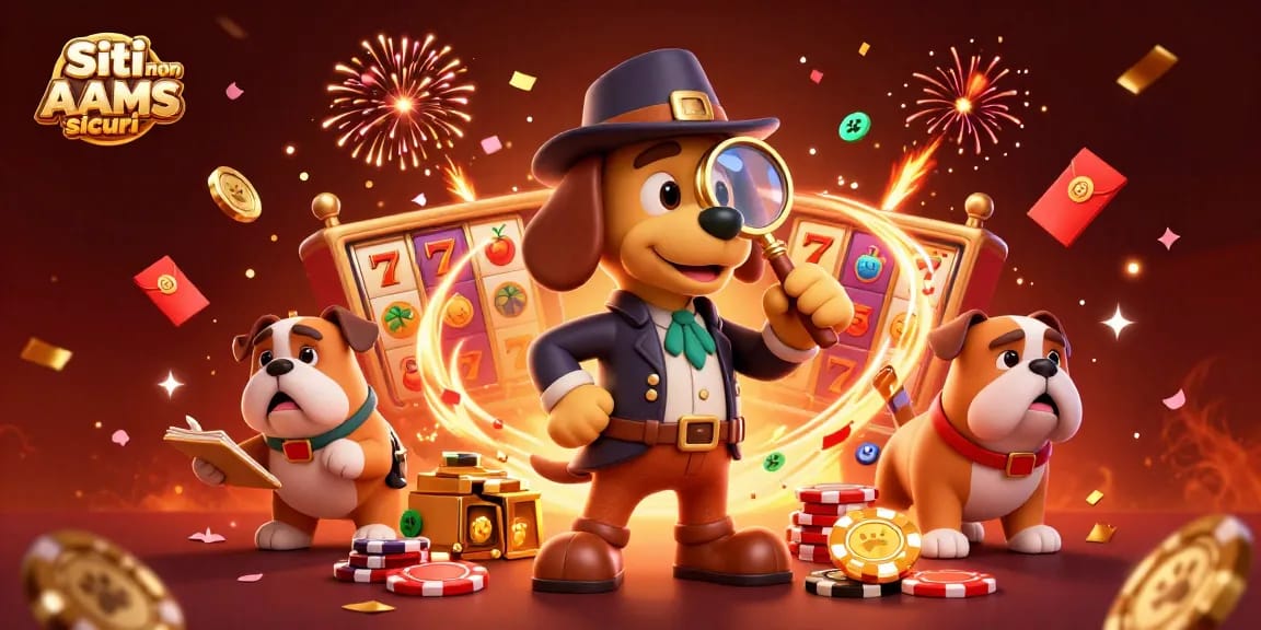 Vivi azioni emozionanti con i Siti non AAMS sicuri in una vivace scena di casinò 3D.