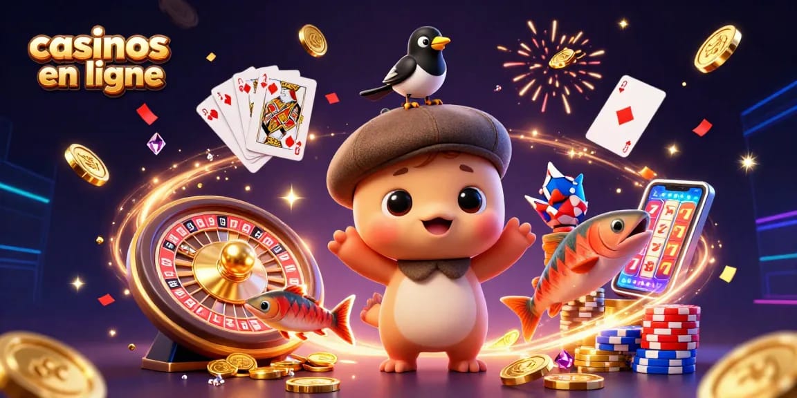 Gagnez dans les casinos en ligne avec des pièces d'or, des jeux et des personnages captivants.