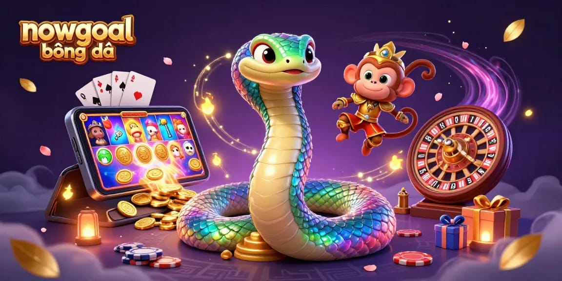 Experience nowgoal bóng đá with vibrant real-time betting excitement surrounding animated characters and rich game elements.