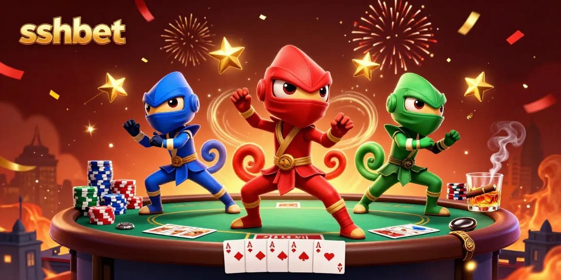 Experience thrilling gameplay at sshbet with immersive poker and dynamic chameleon ninjas.