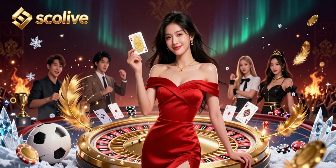 Socolive streaming high-quality football matches with dynamic betting elements and vibrant casino atmosphere.