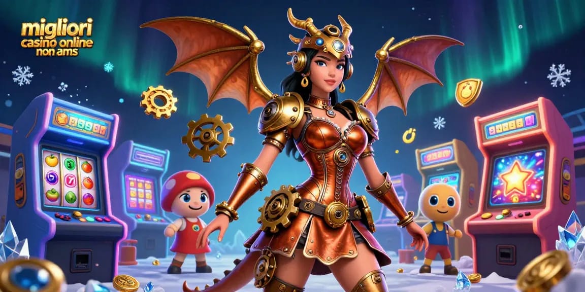 Vinci alla grande nei migliori casinò online non aams con giochi colorati e azione dinamica.