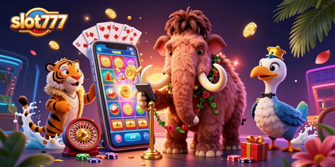 Experience the thrill with slot777, where colorful reels and golden coins bring excitement.