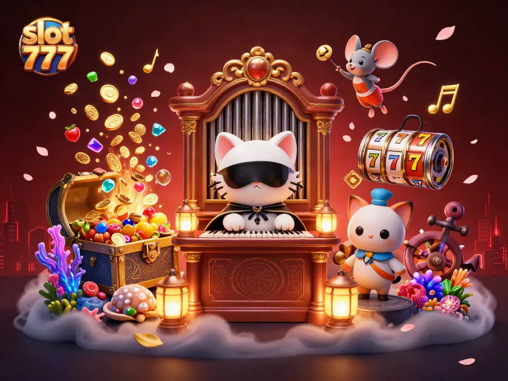 Menangkan jackpot besar dengan slot 777 dan simbol keberuntungan menarik di kasino online!
