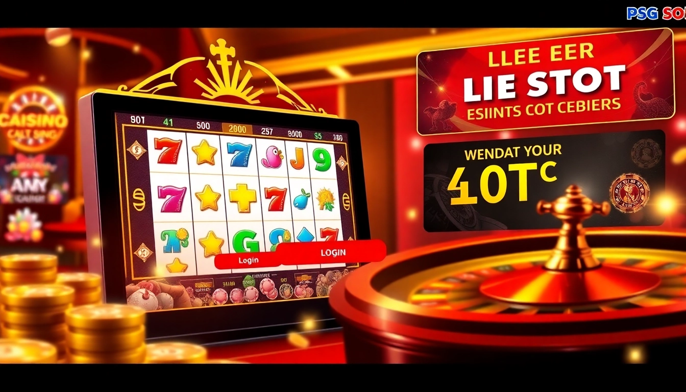 Experience the thrill of playing pg slot demo with vibrant online casino visuals.