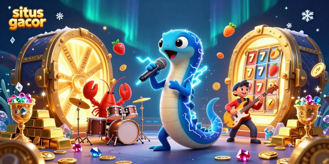 Experience the thrills of situs gacor with vibrant underwater casino action and dynamic characters.
