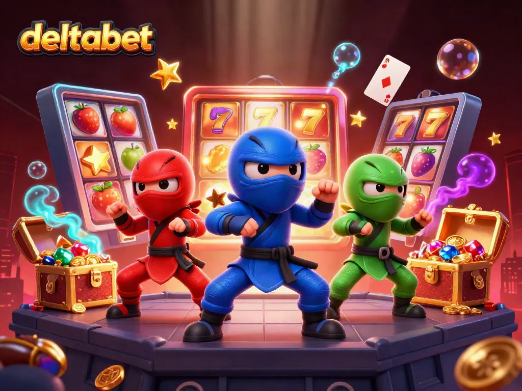 Bergembira bersama Deltabet saat memutar gulungan slot yang berkilauan dengan simbol buah berwarna cerah