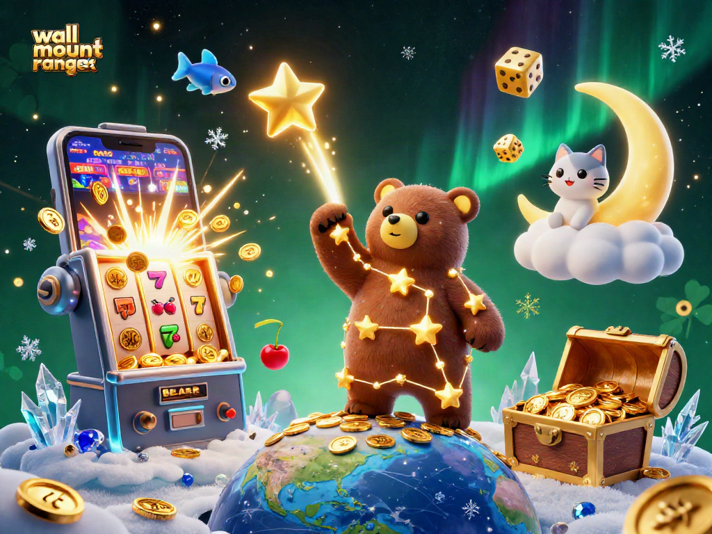 Experience a wall mount range hood jackpot with golden coins and vibrant casino magic!