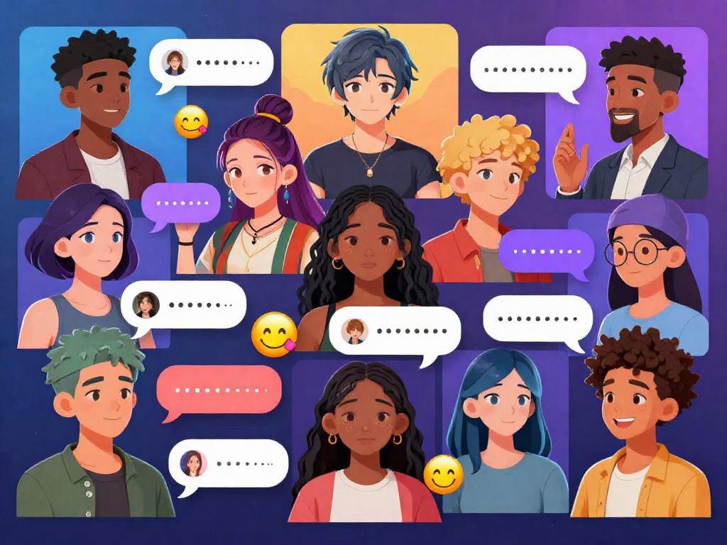 Engaging characters in a hentai ai chat, showcasing digital creativity and conversation.