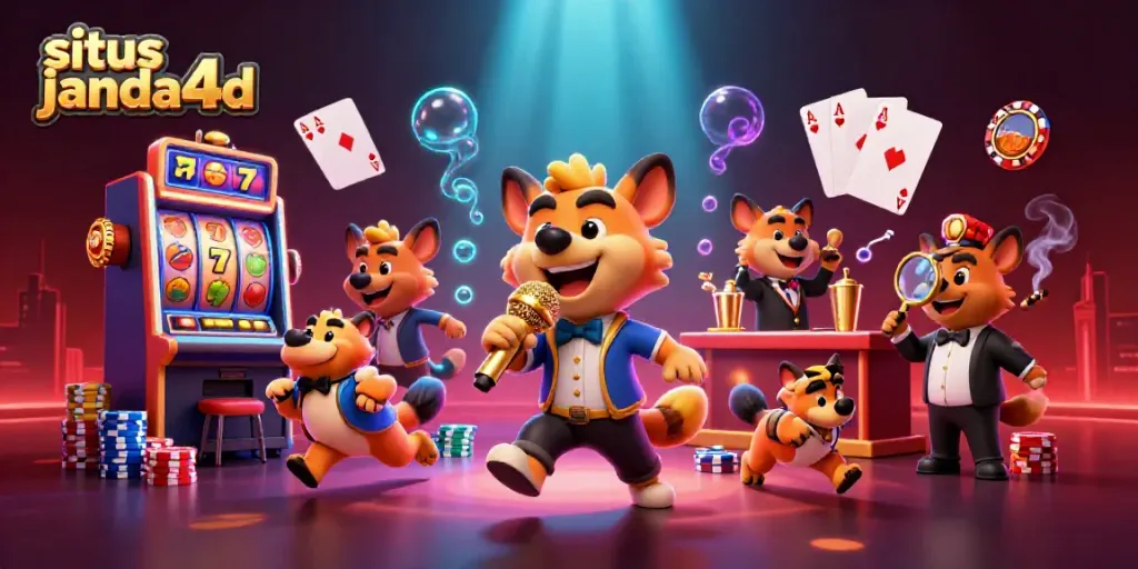 Mainkan slot di situs janda4d dengan nuansa kasino yang menyenangkan dan menghibur.