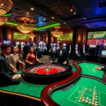A dynamic casino scene showcasing players engaged at PG88.COM, featuring roulette, slot machines, and poker.