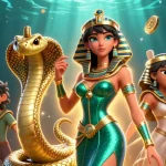 Experience thrilling gameplay at royal casino with 3D characters, vibrant coins, and immersive graphics.