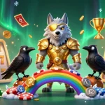 Experience epic wins with mpo500 featuring Odin, ravens, and slot machine chaos.