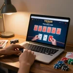 Engaging poker strategy session using fly 88 online gaming platform at home