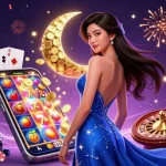Rasakan permainan yang mendebarkan dengan slot88 resmi, menampilkan gulungan slot yang cerah dan elemen kasino yang magis.