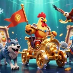 Engage with 303vip's thrilling slots and jackpots featuring dynamic elements and vivid characters.