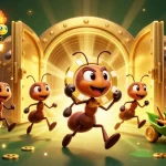 Experience Jai club login with a cartoon heist scene featuring ants and treasures in a vibrant casino