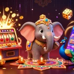 Engage in thrilling gameplay with tai go88 featuring slot machines, vibrant visuals, and festive elements.