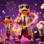 Engage in winning action at toto macau with colorful raptors, casinos, and games featuring gold coins.