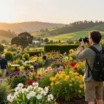 Explore the stunning Capay Valley Garden Tour with vibrant flowers and peaceful landscapes at https://www.thecapayvalleygardentour.com.