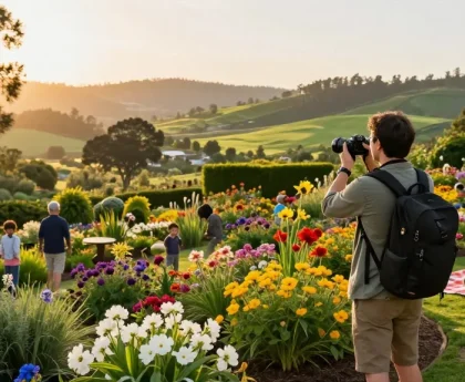 Explore the stunning Capay Valley Garden Tour with vibrant flowers and peaceful landscapes at https://www.thecapayvalleygardentour.com.