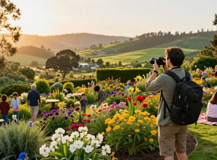 Explore the stunning Capay Valley Garden Tour with vibrant flowers and peaceful landscapes at https://www.thecapayvalleygardentour.com.